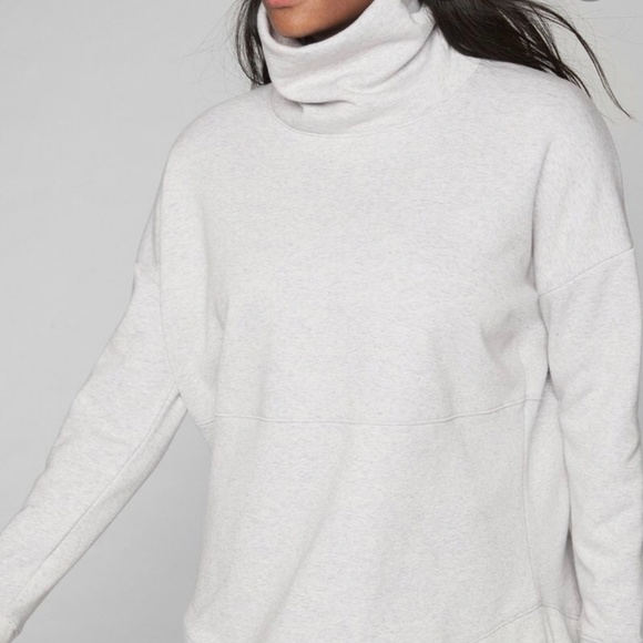 Athleta Cozy Karma Turtleneck Sweater 